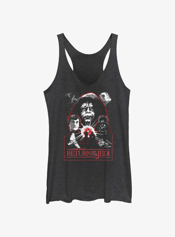 Star Wars Return Of The Jedi Characters  Womens Tank Top