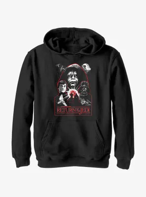 Star Wars Return Of The Jedi Characters  Youth Hoodie