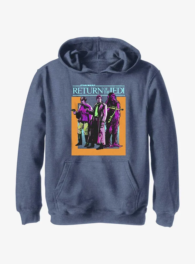 Star Wars Return Of The Jedi Comic Cover Youth Hoodie