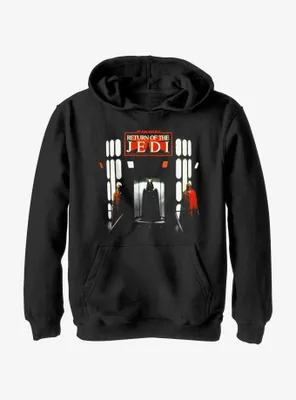 Star Wars Return Of The Jedi Scene Poster Youth Hoodie