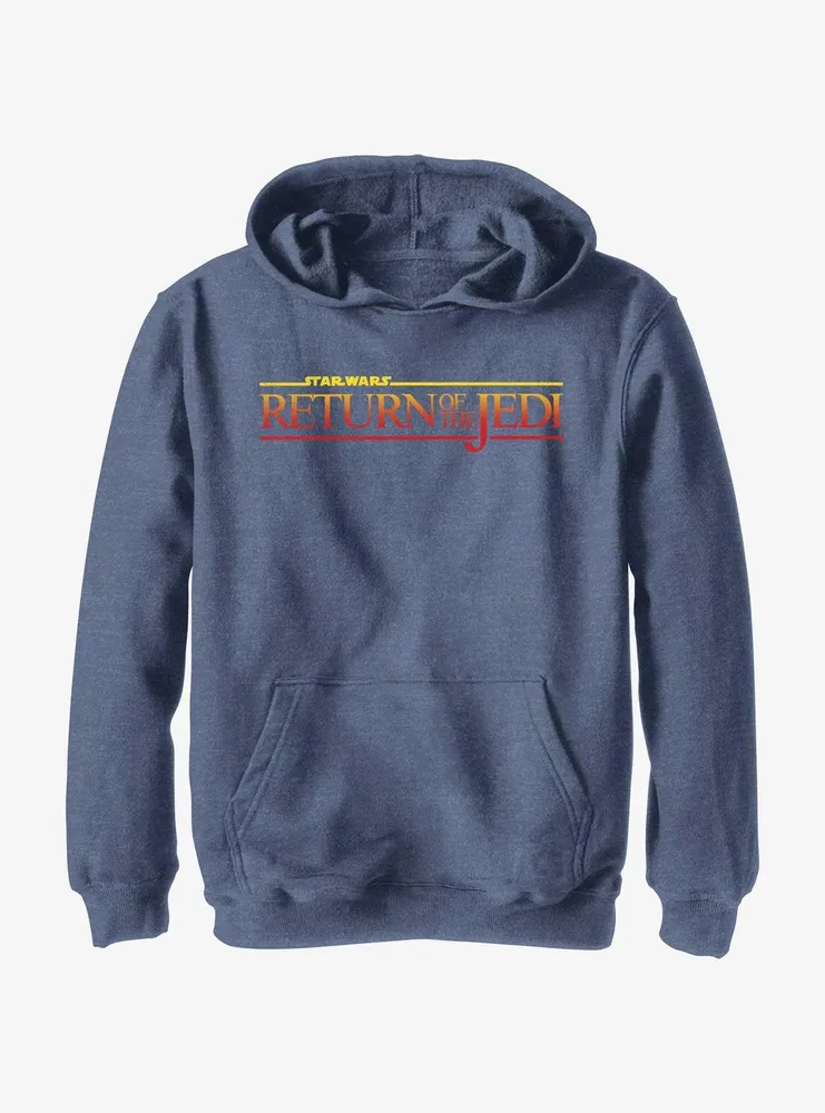 Star Wars Return Of The Jedi Sunset Logo Youth Hoodie