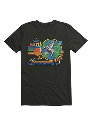 Visit Earth T-Shirt By Steven Rhodes
