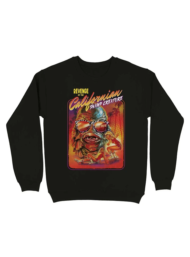 Californian Swamp Creature Sweatshirt By Steven Rhodes