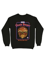 Death Burger Sweatshirt By Steven Rhodes