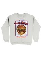 Death Burger Sweatshirt By Steven Rhodes