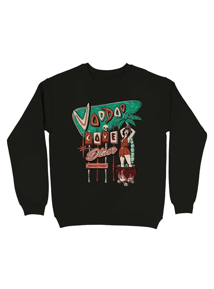 Voodoo Cove Diner Sweatshirt By Steven Rhodes