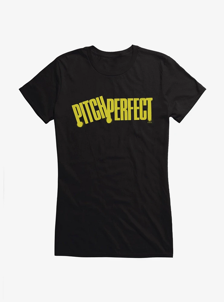 Pitch Perfect Logo Girls T-Shirt