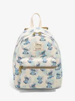 Loungefly Disney Lilo & Stitch Tropical Leaves Mini Backpack