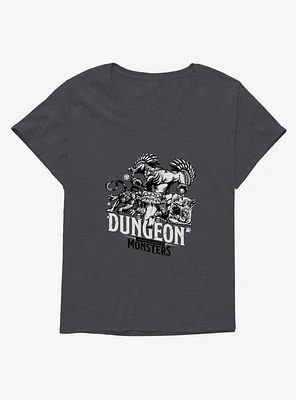 Dungeons & Dragons Monsters Group Girls T-Shirt Plus