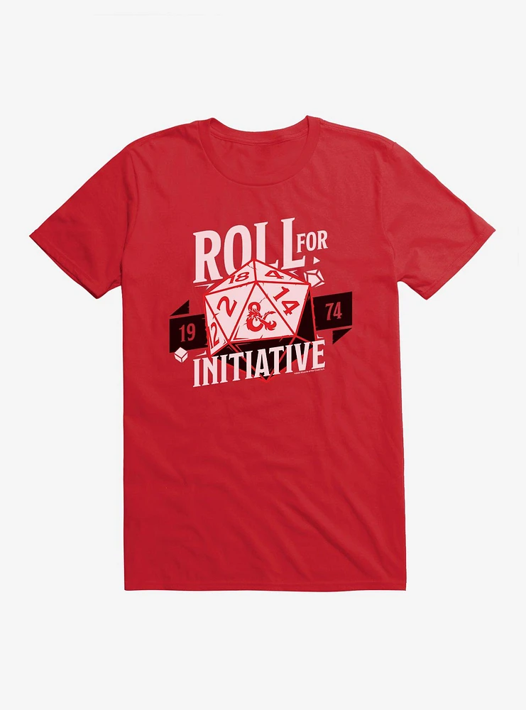 Dungeons & Dragons Roll For Initiative T-Shirt