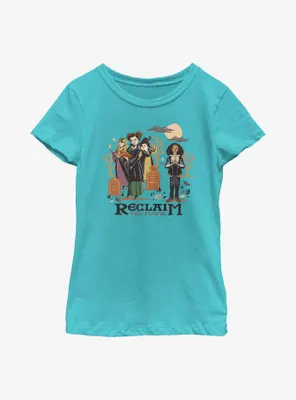 Disney Hocus Pocus 2 Reclaim The Flame Youth Girls T-Shirt