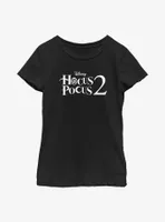 Disney Hocus Pocus 2 Stacked Logo Youth Girls T-Shirt