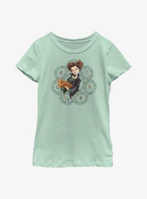 Disney Hocus Pocus 2 Winnie Sanderson Runes Youth Girls T-Shirt