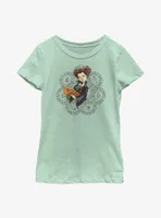 Disney Hocus Pocus 2 Winnie Sanderson Runes Youth Girls T-Shirt