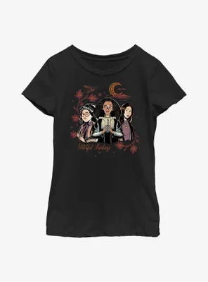 Disney Hocus Pocus 2 Witchful Thinking Youth Girls T-Shirt