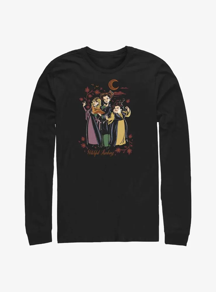 Disney Hocus Pocus 2 Witchful Thinking Sisters Long-Sleeve T-Shirt