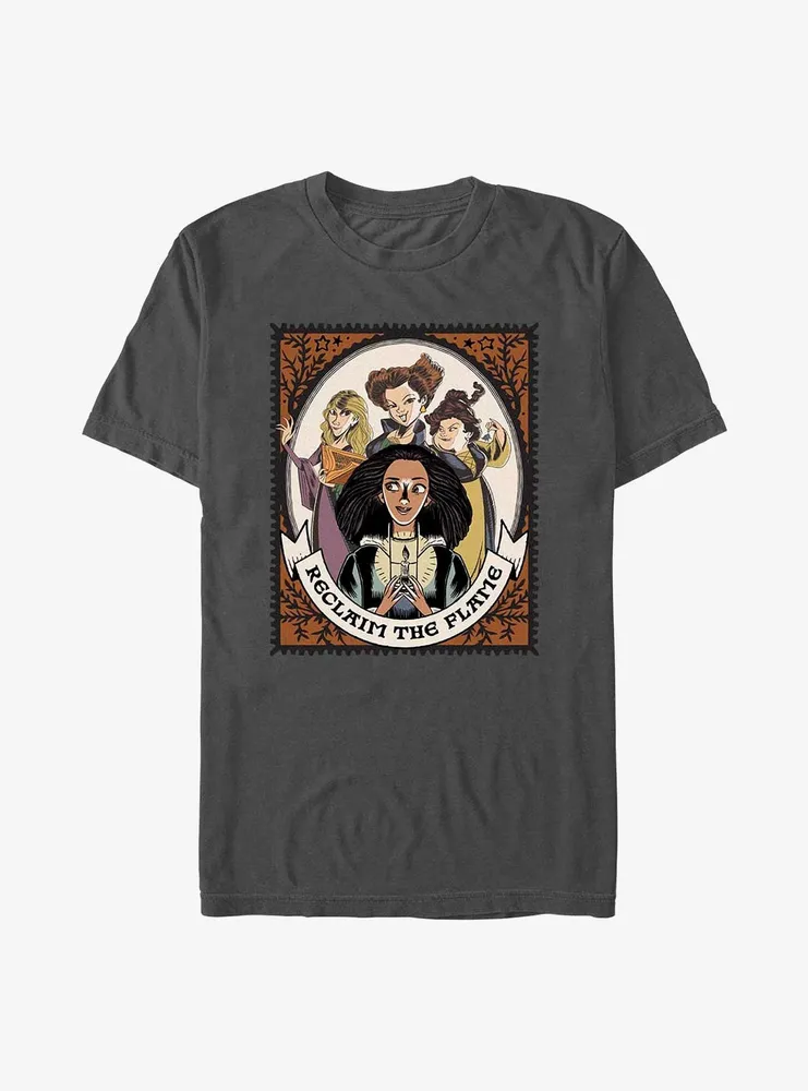 Disney Hocus Pocus 2 Reclaim The Flame Stamp T-Shirt