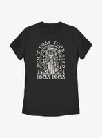 Disney Hocus Pocus 2 Don't Lose Your Head Billy Tombstone Womens T-Shirt