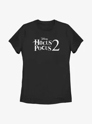 Disney Hocus Pocus 2 Stacked Logo Womens T-Shirt