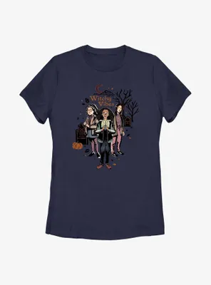 Disney Hocus Pocus 2 Witchy Vibes Womens T-Shirt