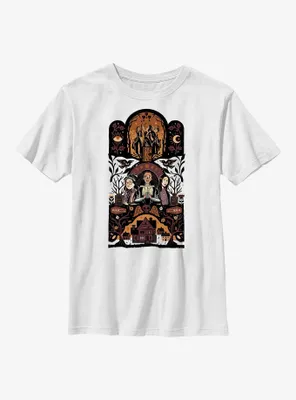 Disney Hocus Pocus 2 Character Triptic Youth T-Shirt