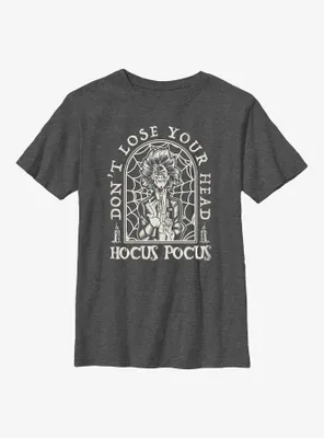 Disney Hocus Pocus 2 Don't Lose Your Head Billy Tombstone Youth T-Shirt