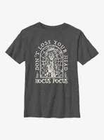 Disney Hocus Pocus 2 Don't Lose Your Head Billy Tombstone Youth T-Shirt