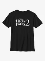 Disney Hocus Pocus 2 Stacked Logo Youth T-Shirt