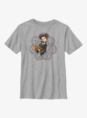 Disney Hocus Pocus 2 Winnie Sanderson Runes Youth T-Shirt