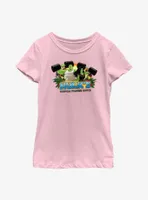 Marvel Hulk And She-Hulk Tropical Training Center Youth Girls T-Shirt