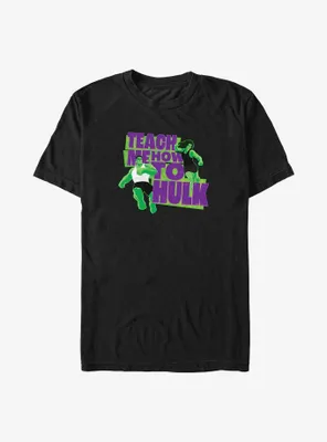 Marvel Hulk And She-Hulk Teach Me How To T-Shirt