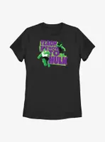 Marvel Hulk And She-Hulk Teach Me How To Womens T-Shirt