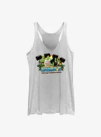 Marvel Hulk And She-Hulk Tropical Training Center Womens Tank Top