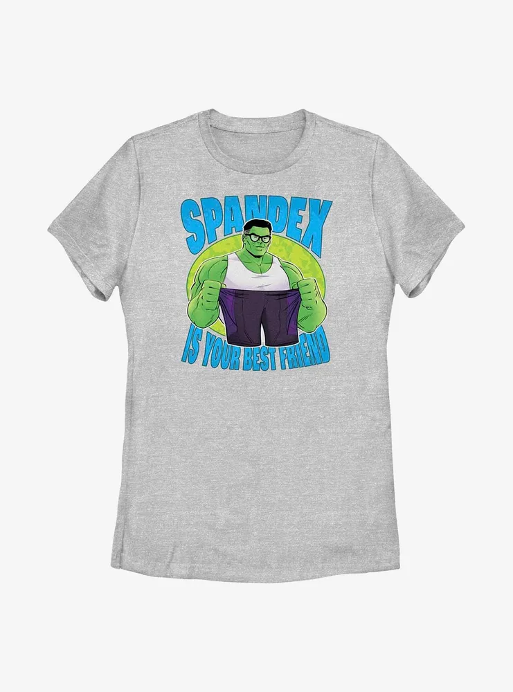 Marvel Hulk Spandex Is Your Best Friend Womens T-Shirt