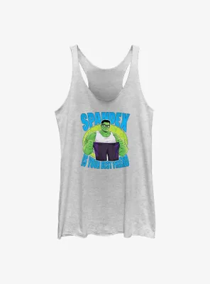 Marvel Hulk Spandex Is Your Best Friend Womens Tank Top