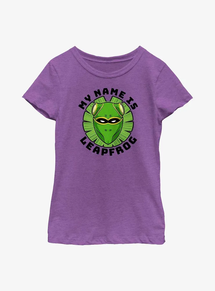 Marvel She-Hulk My Name Is Leapfrog Youth Girls T-Shirt