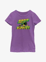 Marvel She-Hulk Ribbit And Rippit Leap-Frog Youth Girls T-Shirt