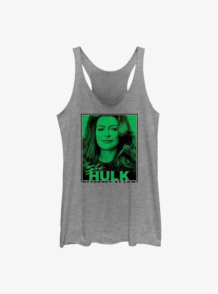 Marvel She-Hulk Attorney At Law Poster Portrait Womens Tank Top