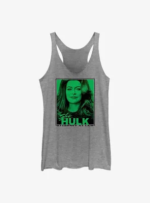 Marvel She-Hulk Attorney At Law Poster Portrait Womens Tank Top