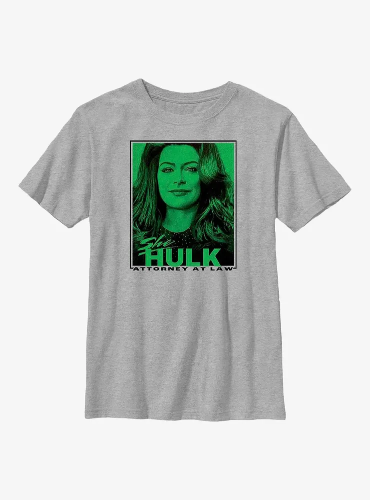 Marvel She-Hulk Attorney At Law Poster Portrait Youth T-Shirt