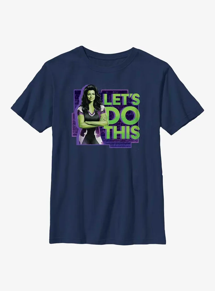 Marvel She-Hulk Let's Do This Youth T-Shirt