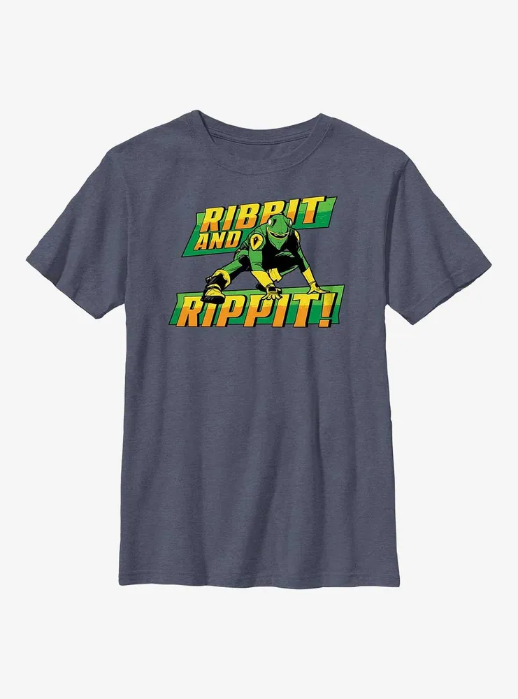 Marvel She-Hulk Ribbit And Rippit Leap-Frog Youth T-Shirt