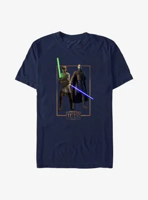 Star Wars: Tales of the Jedi Count Dooku and Qui-Gon Jinn T-Shirt