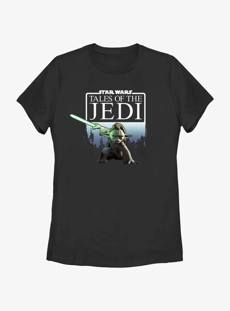 Star Wars: Tales of the Jedi Yaddle Womens T-Shirt