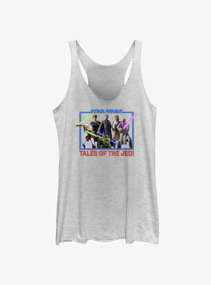 Star Wars: Tales of the Jedi Group Womens Tank Top