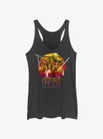 Star Wars: Tales of the Jedi Sunset Group Womens Tank Top