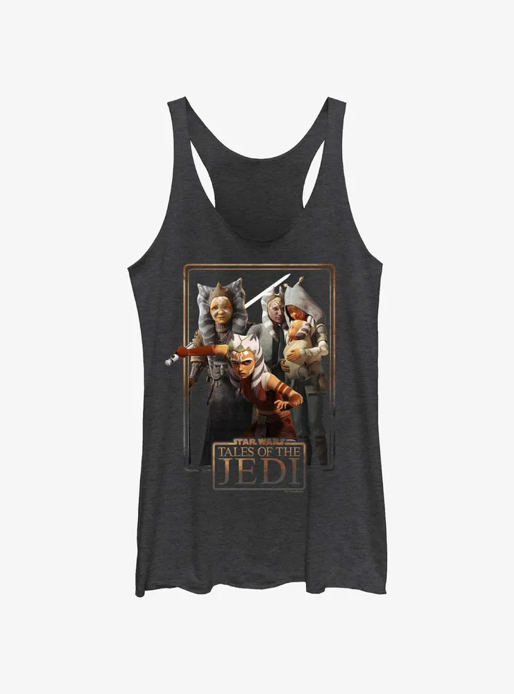 Star Wars: Tales of the Jedi Togruta Family Poster Womens Tank Top