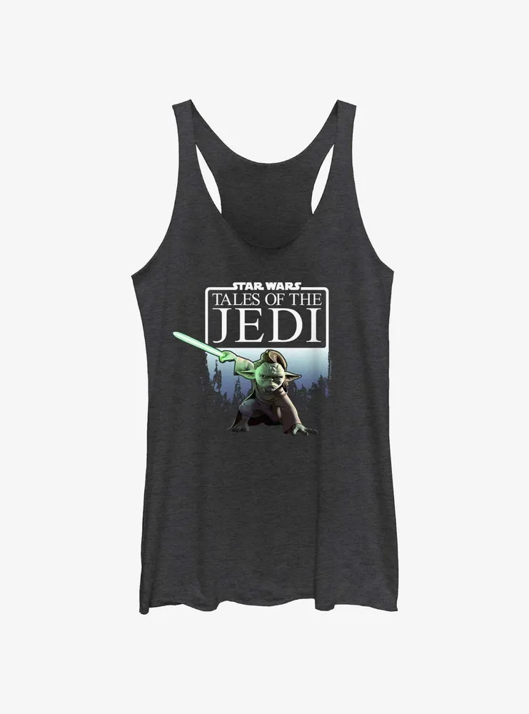 Star Wars: Tales of the Jedi Yaddle Womens Tank Top