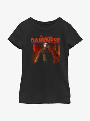 Star Wars: Tales of The Jedi Coming Darkness Count Dooku Youth Girls T-Shirt