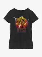 Star Wars: Tales of the Jedi Sunset Group Youth Girls T-Shirt